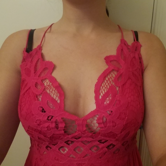 ⭐ONE LEFT⭐ Free People Fushia Adella Dress - Picture 10 of 10